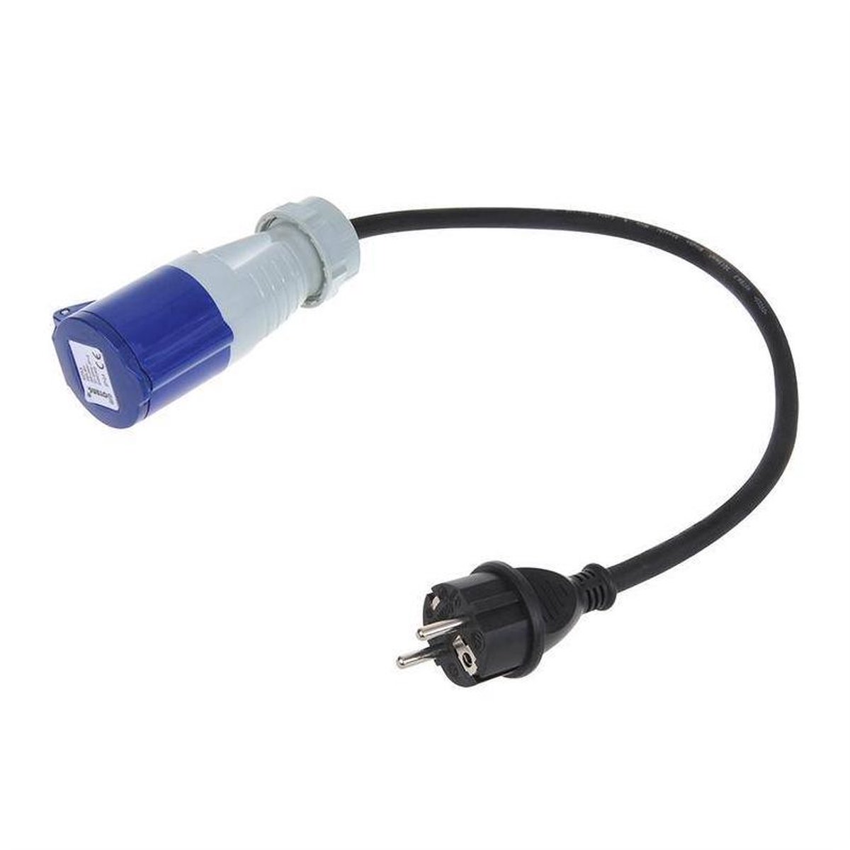 Universeel Proplus Verloopkabel Van Schuko-stekker Naar Cee 40 Cm 16a / 230 V
