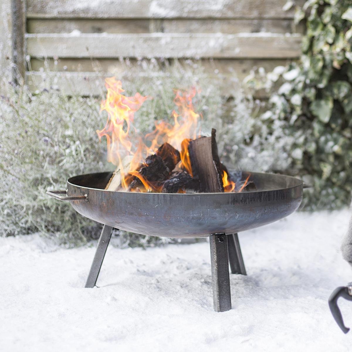 La Hacienda Vuurschaal Pittsburgh Small (Ø 60 Cm) - Zwart