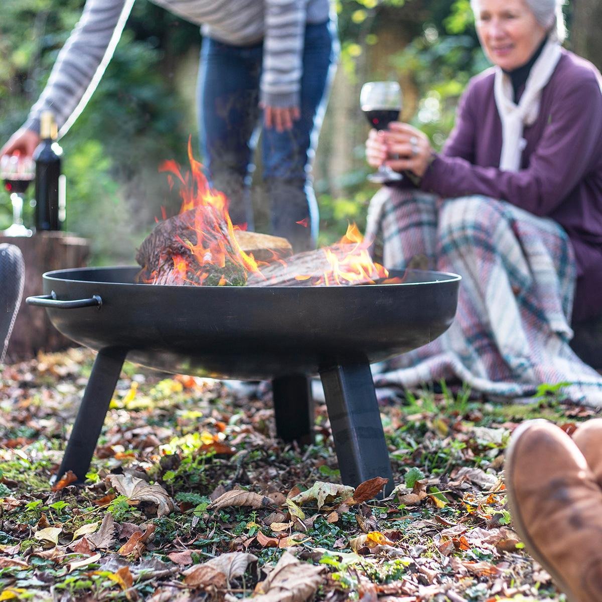 La Hacienda Vuurschaal Pittsburgh Small (Ø 60 Cm) - Zwart