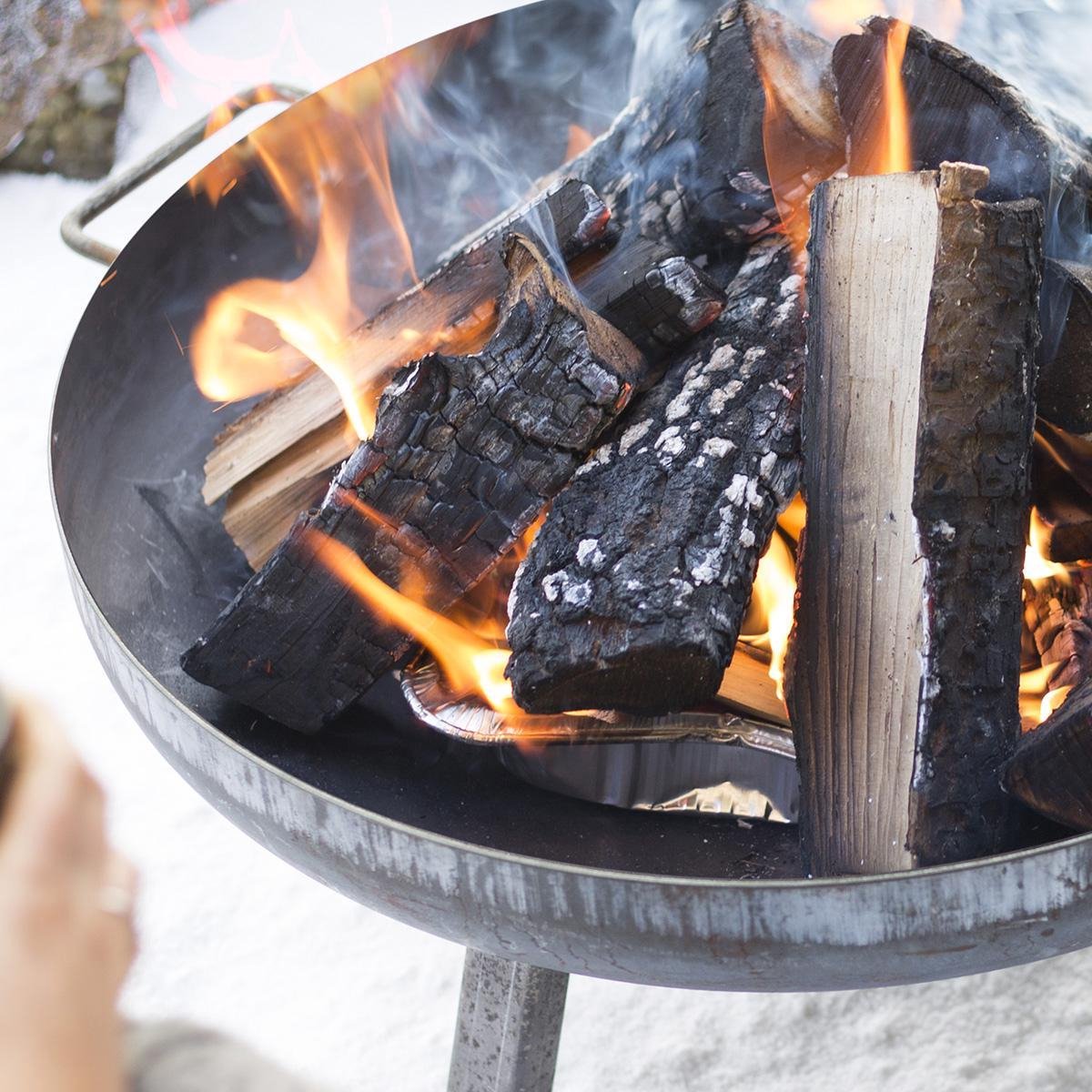 La Hacienda Vuurschaal Pittsburgh Small (Ø 60 Cm) - Zwart