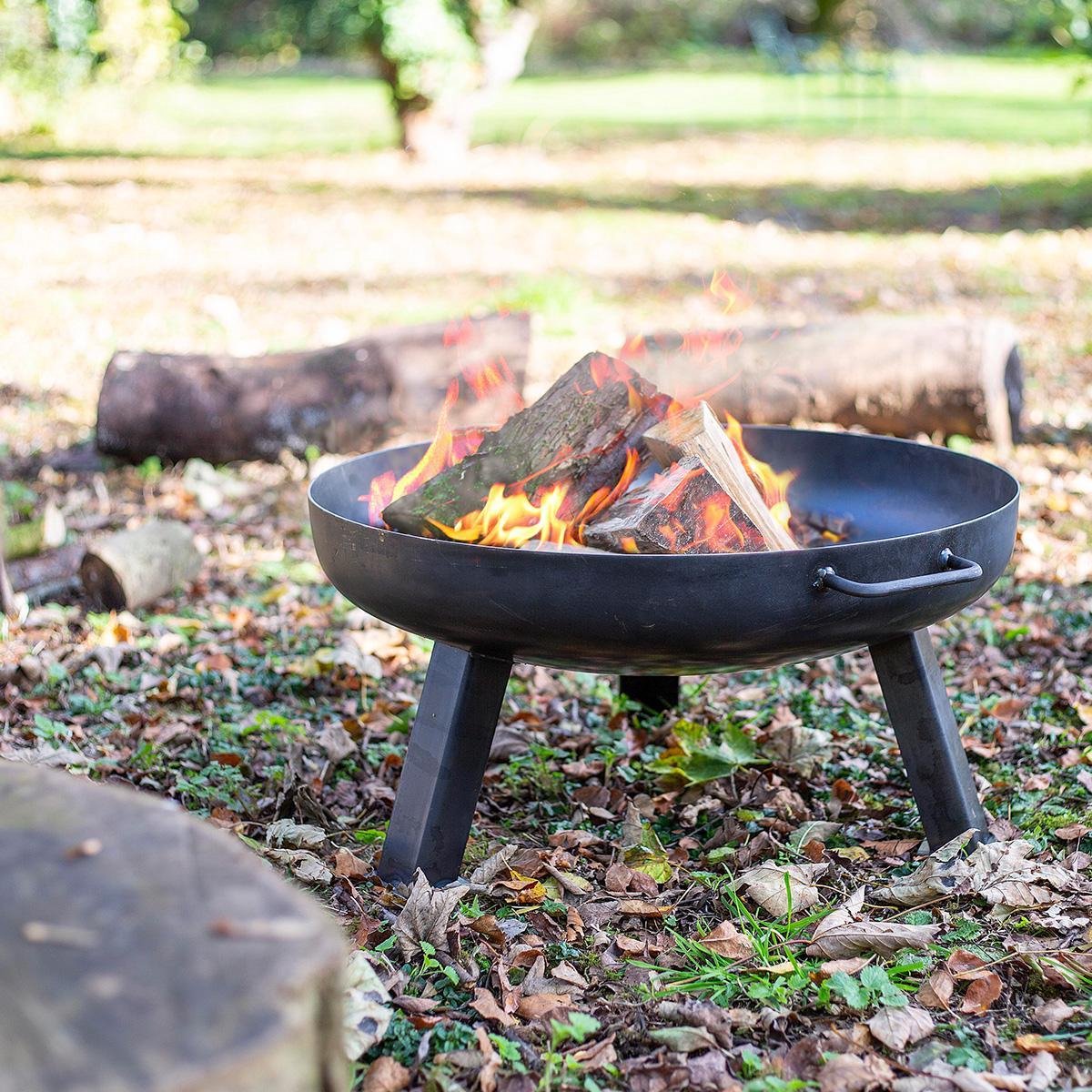 La Hacienda Vuurschaal Pittsburgh Small (Ø 60 Cm) - Zwart