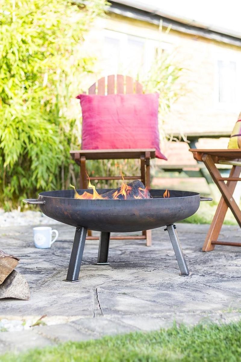La Hacienda Vuurschaal Pittsburgh Small (Ø 60 Cm) - Zwart