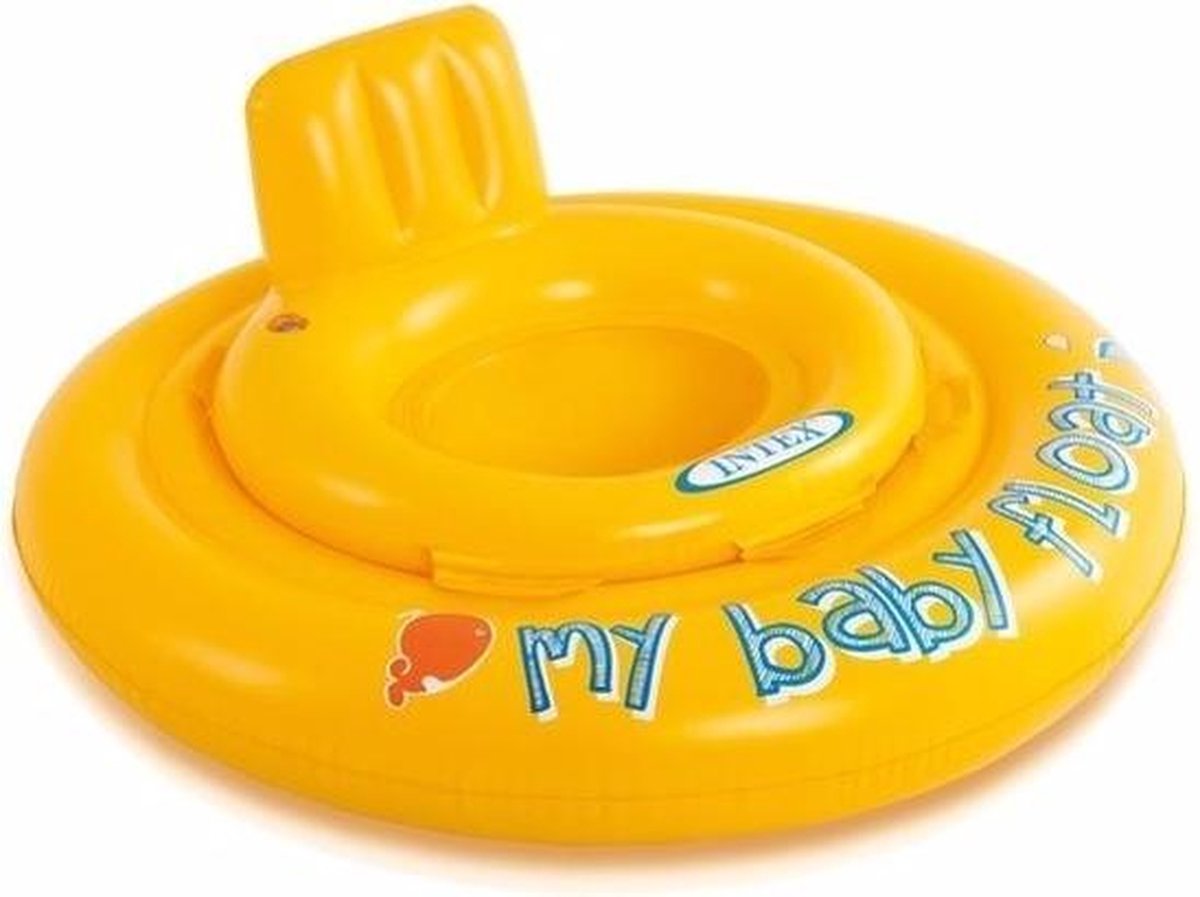 Intex Opblaasbare Baby Float - Geel