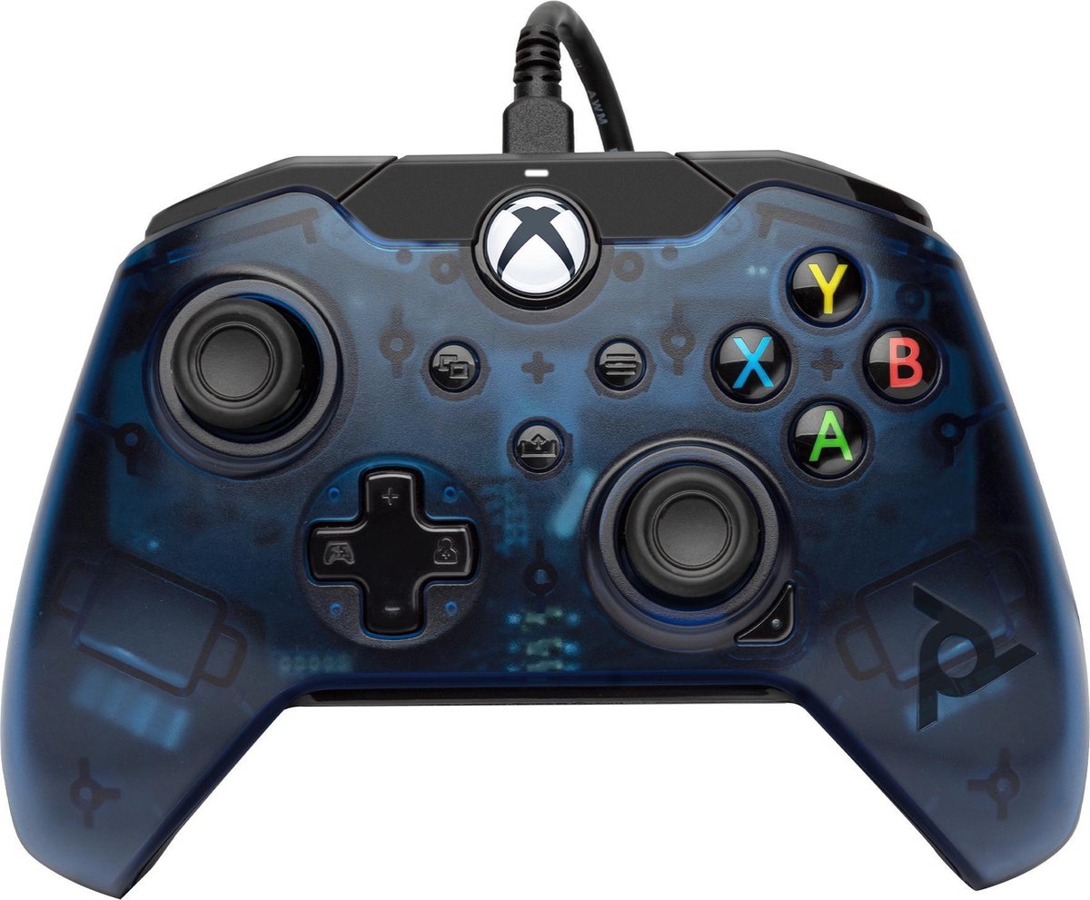 PDP Bedrade Controller Xbox Series X en Xbox One - Blauw