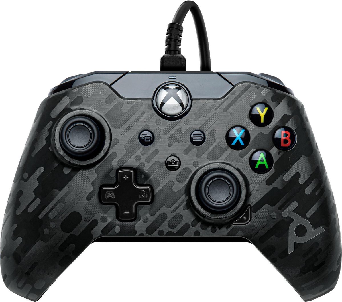 PDP Bedrade Controller Xbox Series X en Xbox One Camo - Zwart