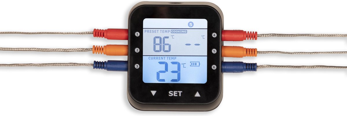 Patton Kamado 21 Inch Premium Black Incl Bluetooth Control - Zwart