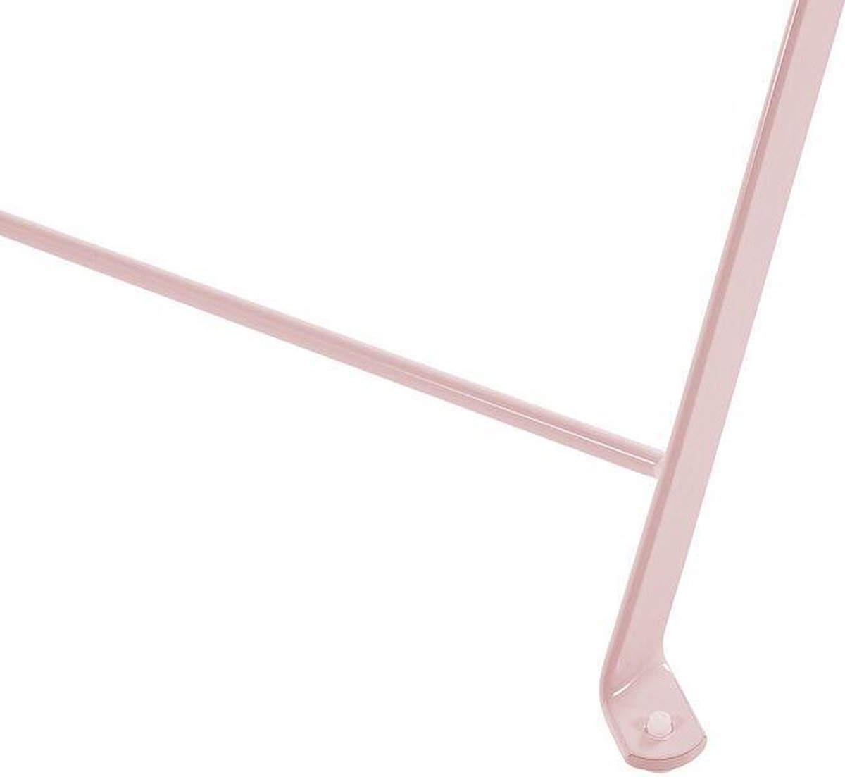 Beliani Fiori Balkonset Staal 60 X 41 Cm - Roze