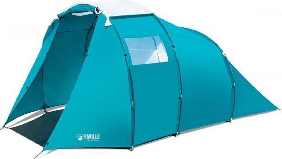 Bestway Pavillo Tent Family Dome X4 - 400 x 225 x 180 cm - Blauw