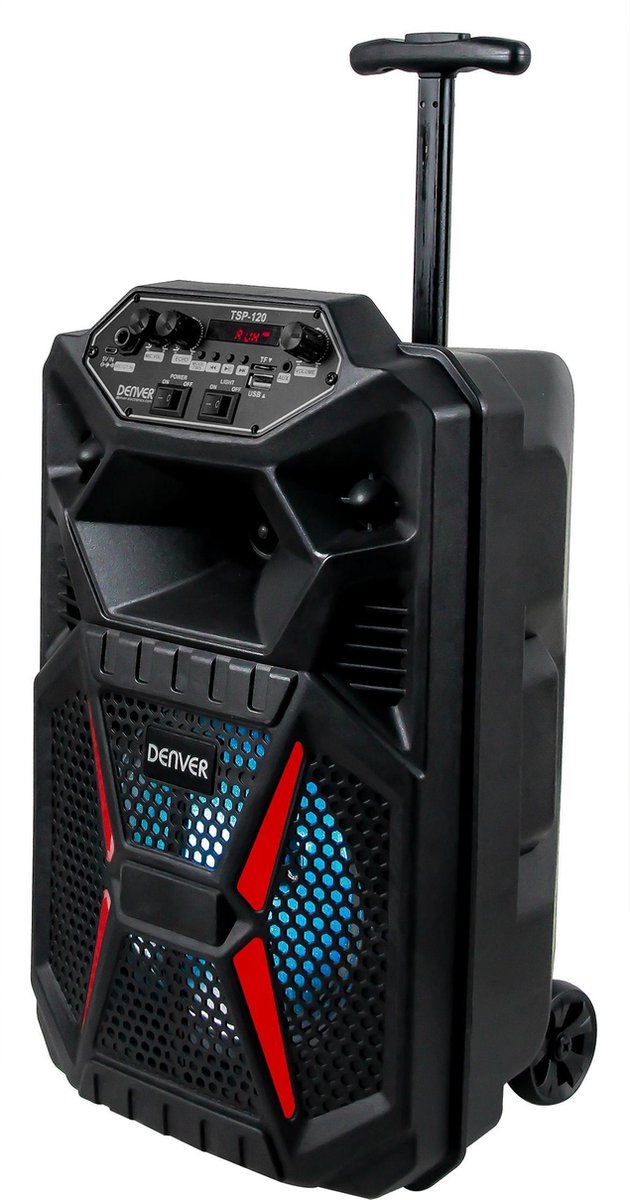 Denver Trolley Speaker - TSP-120 8" - Zwart