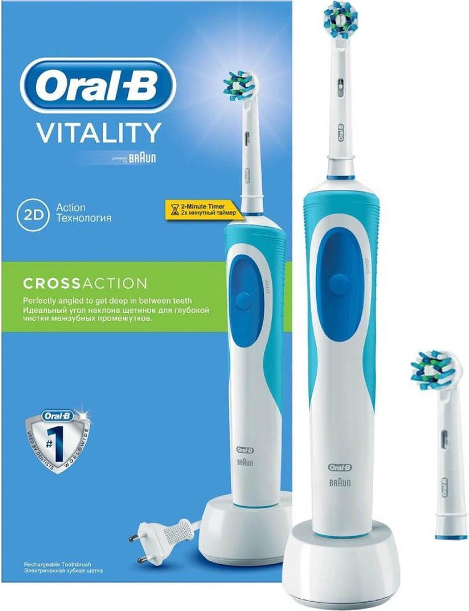 Oral B Oral-B Elektrische Tandenborstel Cross Action + 2 extra borstels