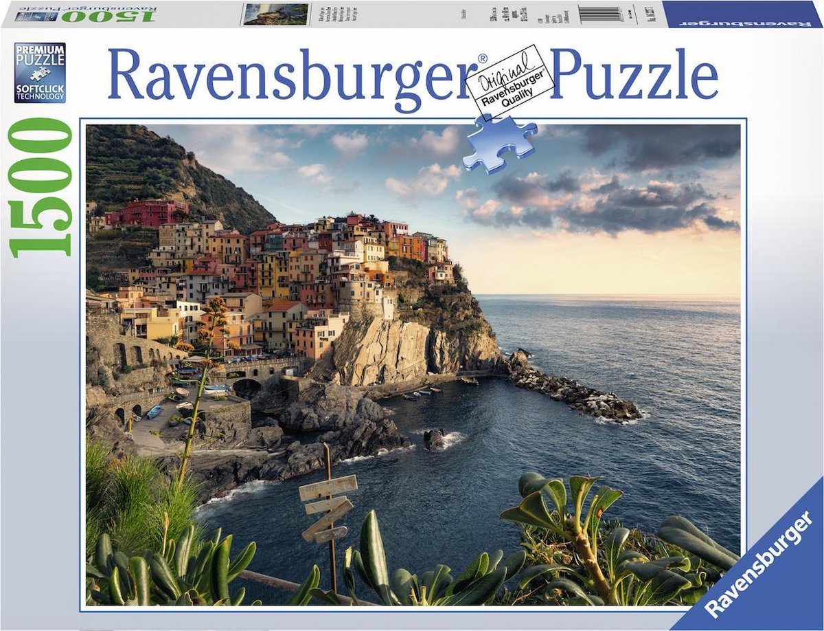 Ravensburger Puzzel Cinque Terre 1500 Pieces