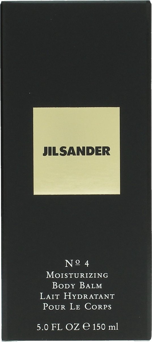 Jil Sander Hydraterende Bodycrème No.4 Voor Dames 150 Ml