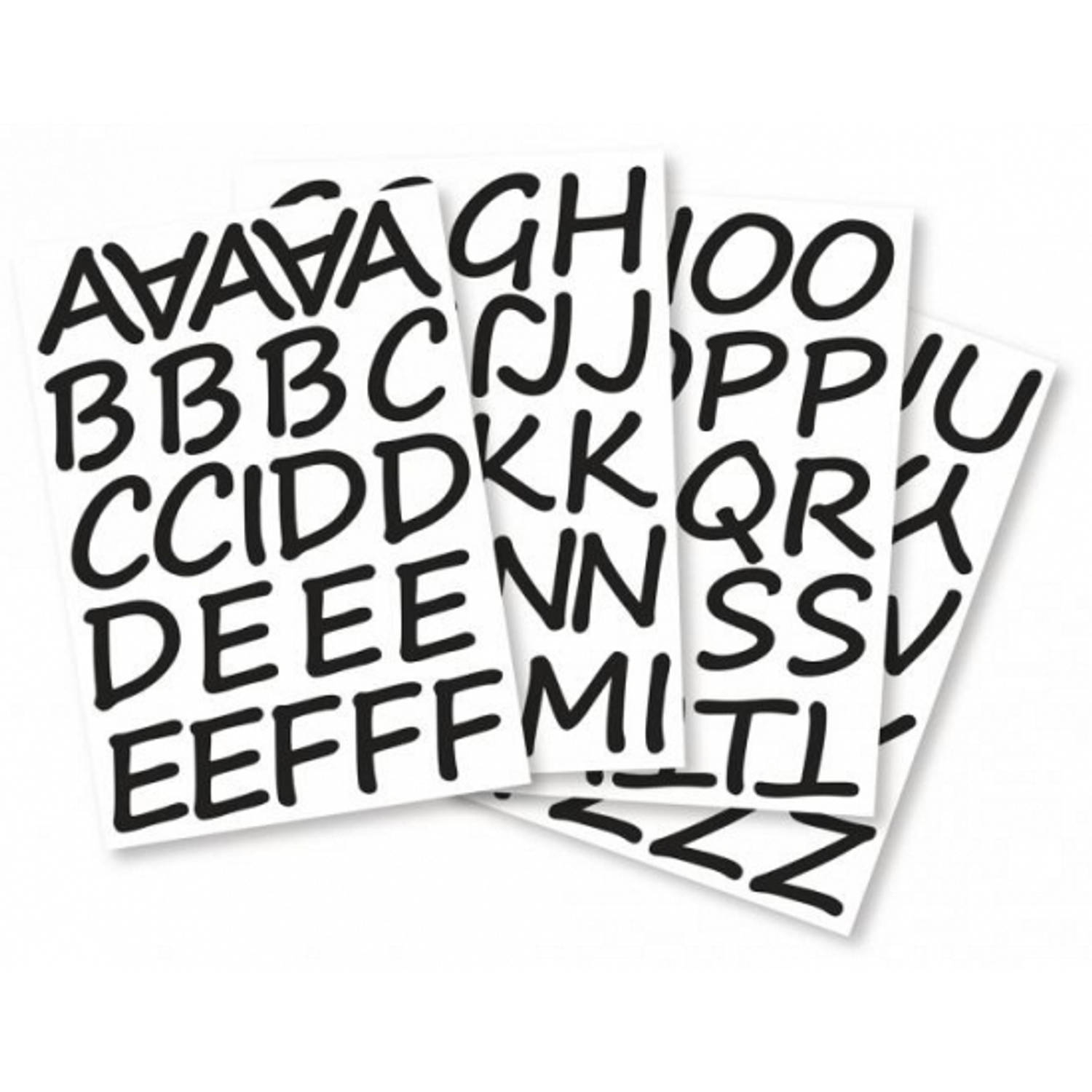 Rayher Hobby Alfabet Stickers 5 Cm
