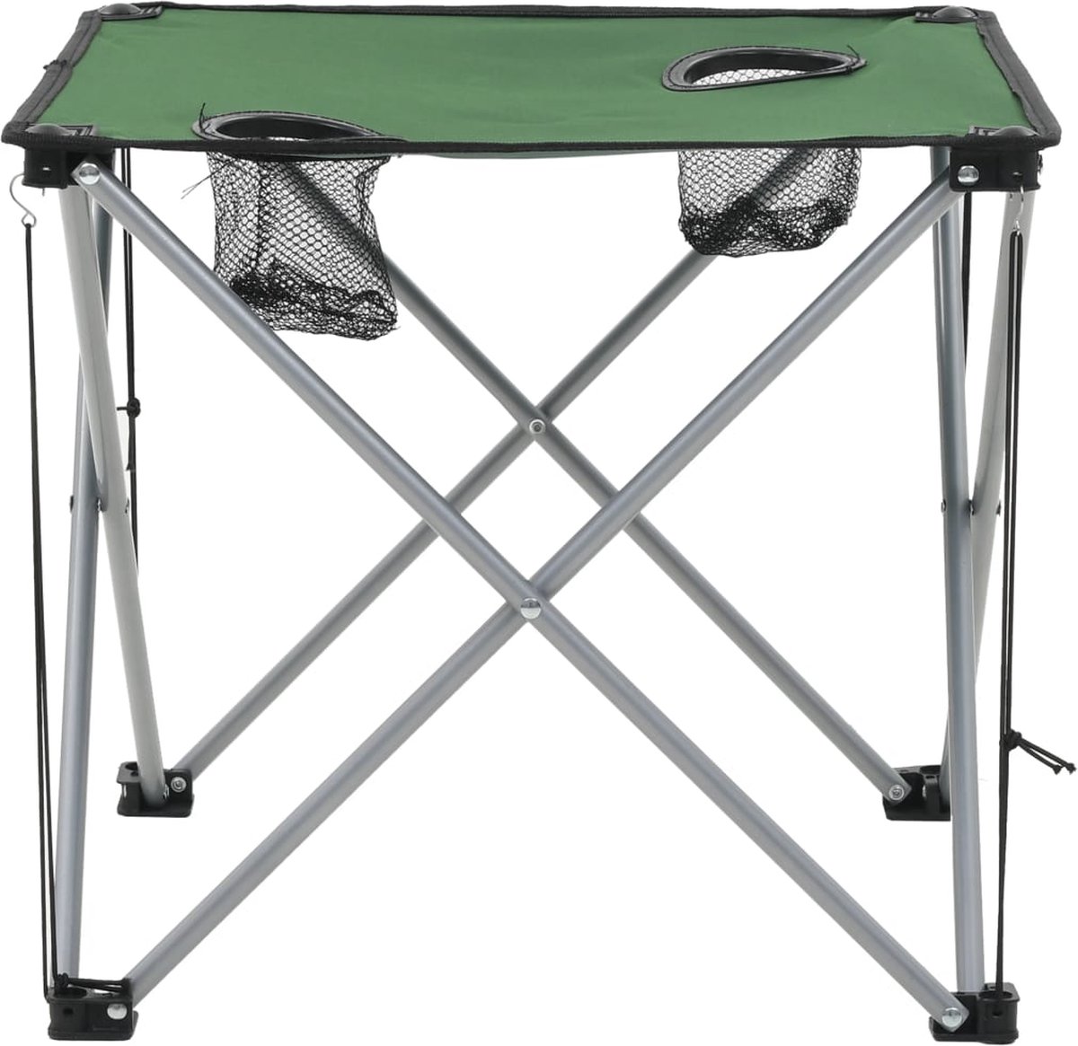 Vidaxl Campingtafel En -Stoelenset 3-delig - Groen