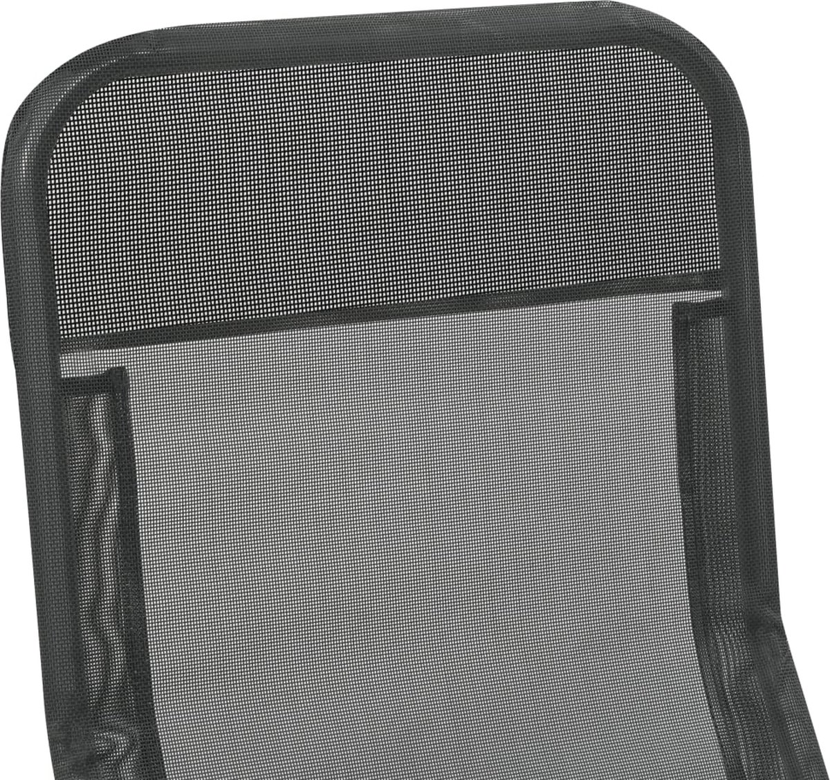 Vidaxl Ligbedden Inklapbaar 2 St Textileen Antraciet - Grijs