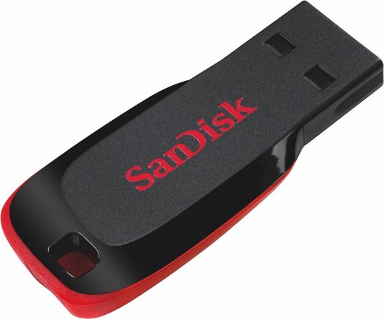 Sandisk Cruzer Blade | 128 GB | USB 2.0A - USB Sick