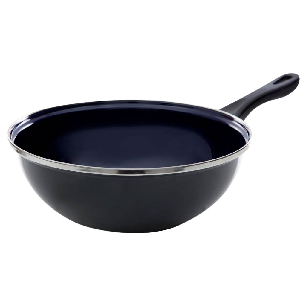 Bk Fortalit Wokpan 28 cm - Blauw