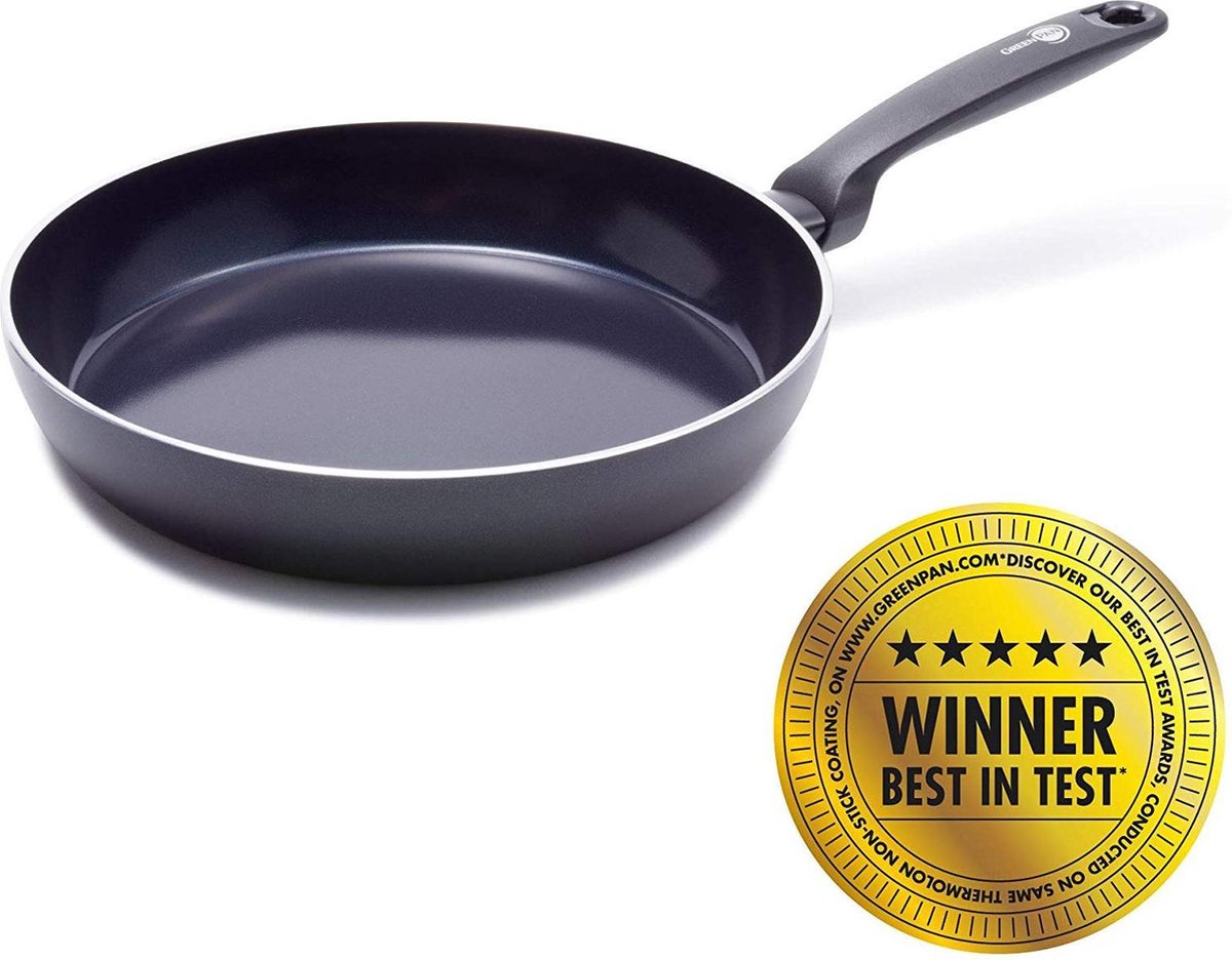 GreenPan Torino Keramische koekenpan 30 cm - Zwart