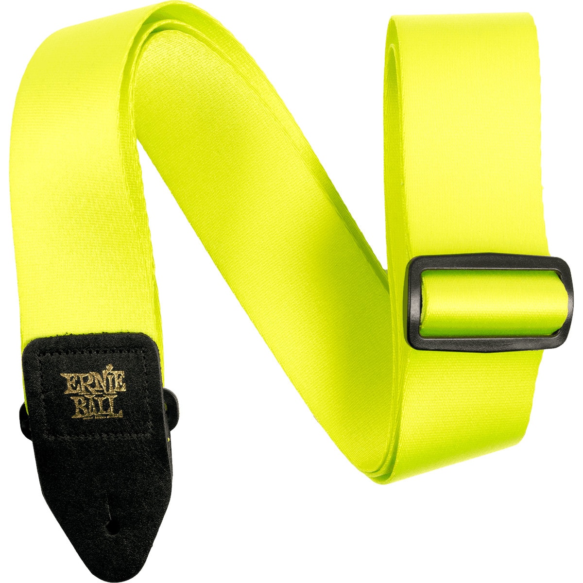 Ernie Ball Classic Jacquard Strap 5320 Neon Yellow gitaarband