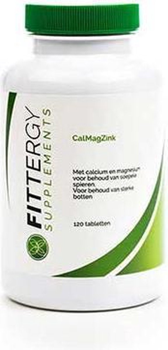 Fittergy Calcium magnesium zink 120 tabletten