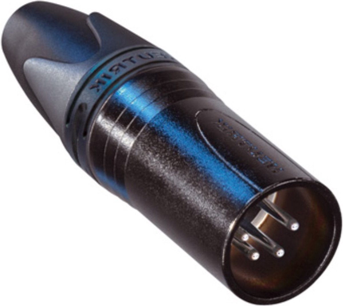 Neutrik NC4MXX-BAG XLR kabeldeel 4p male zwart