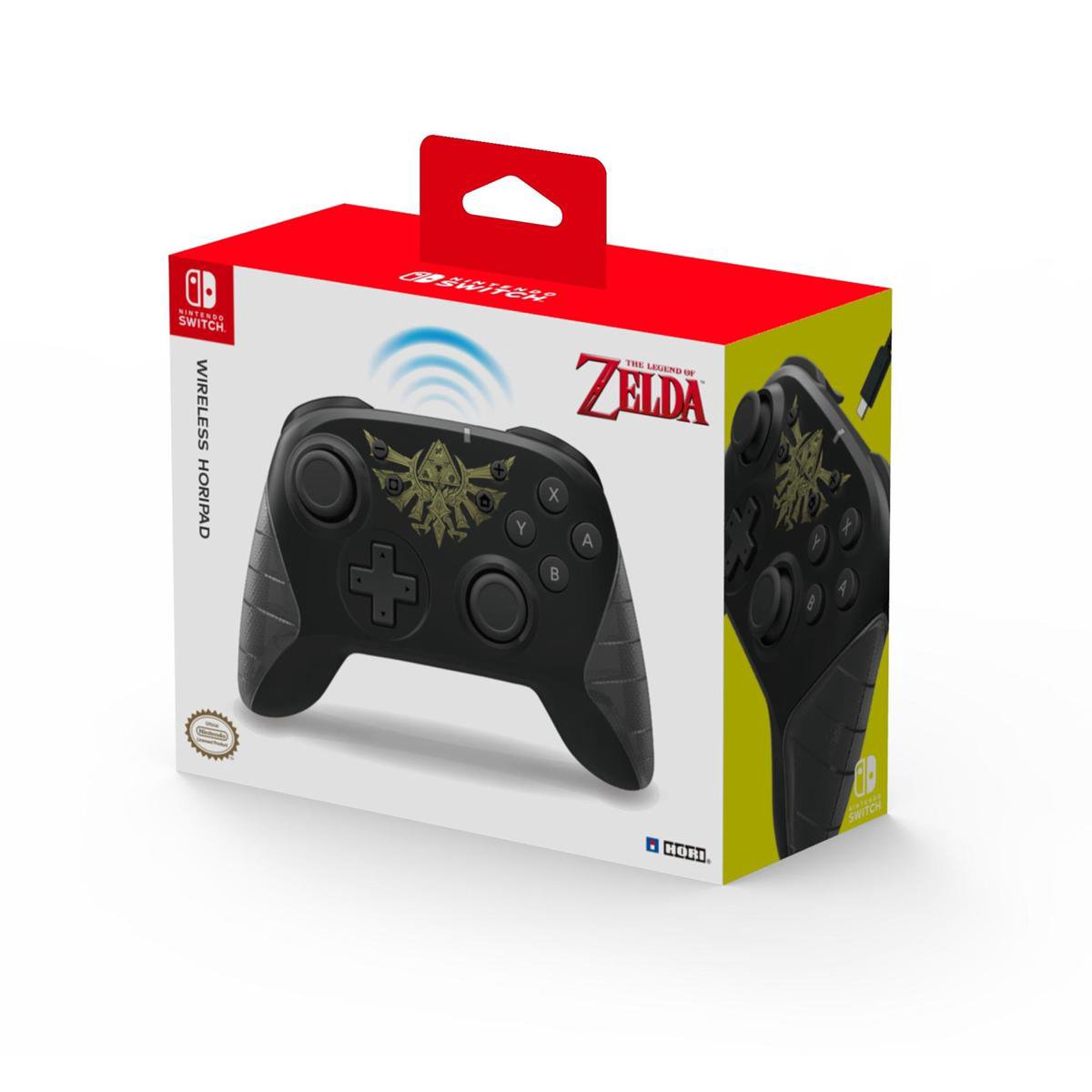 Hori Draadloze Nintendo Switch Controller Zelda - Zwart