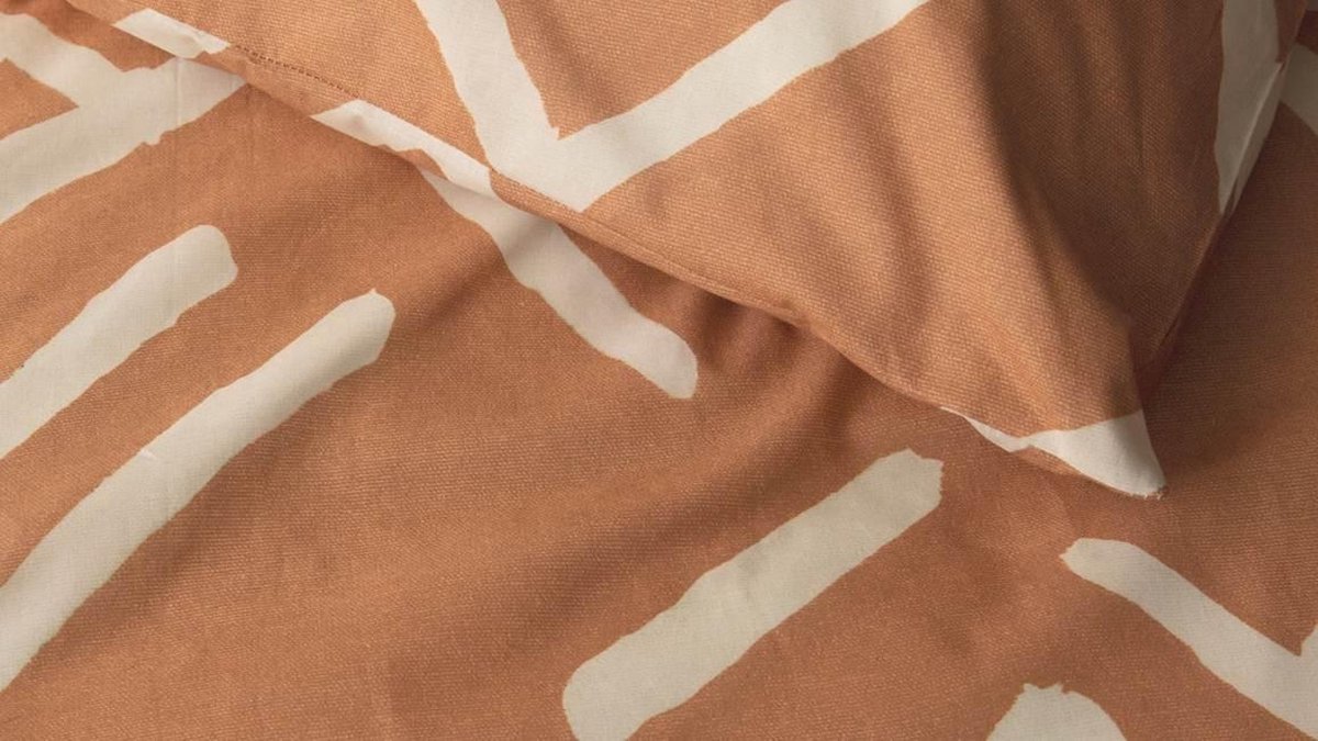 Damai Dekbedovertrek Cinderella Kline Caramel - Katoen - Bruin