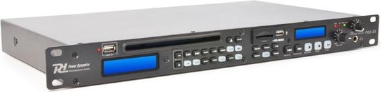Power Dynamics PDC-35 digitale CD, USB en SD recorder