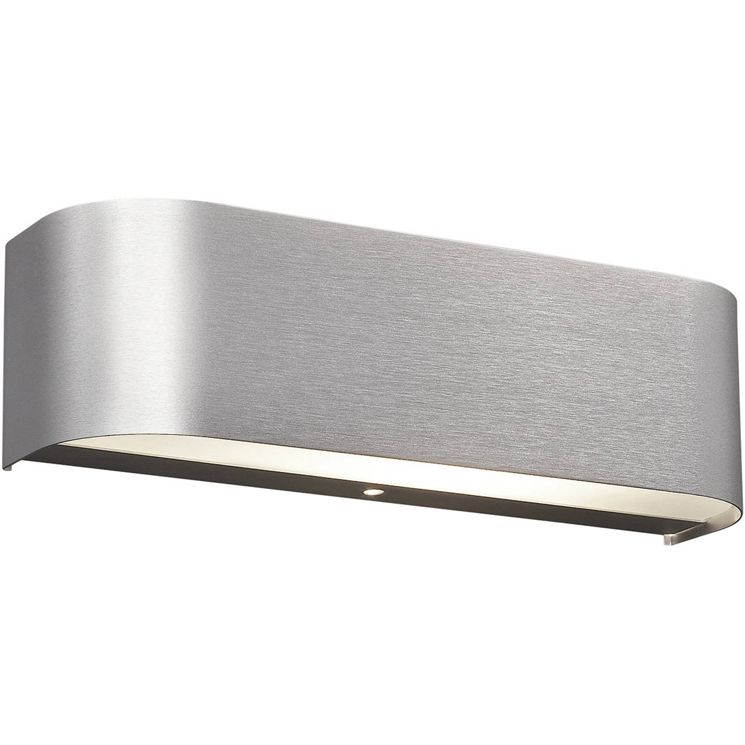 Osram - Led Wandlamp - Trion Rianoda - 6w - Warm 3000k - Rechthoek - Mat - Aluminium - Grijs