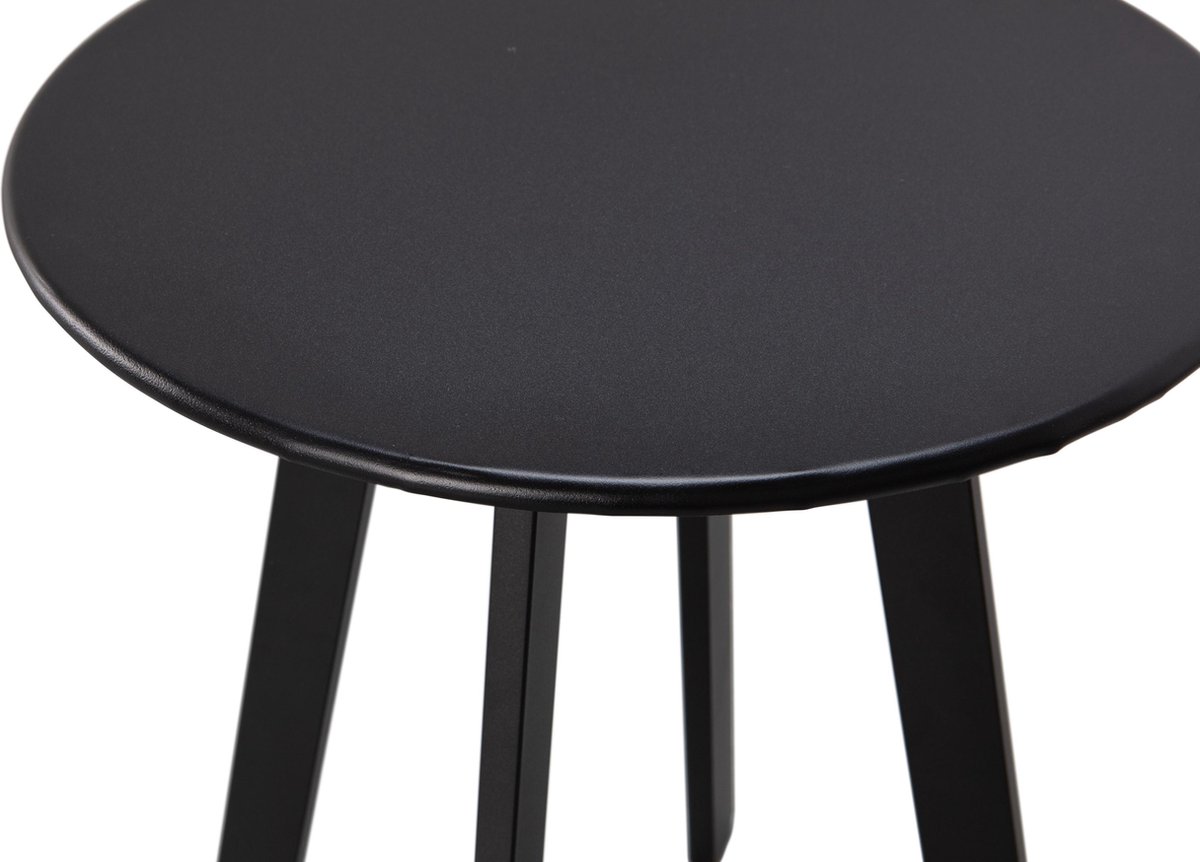 Trendhopper Woood Fer Bijzettafel - - Zwart