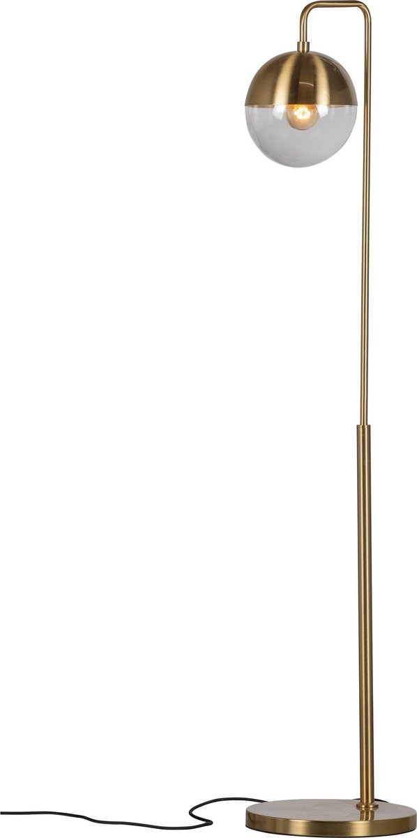 BePureHome Globular Vloerlamp - Antique Brass - Goud