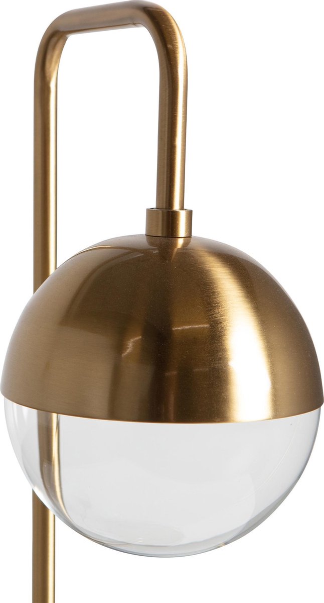BePureHome Globular Vloerlamp - Antique Brass - Goud