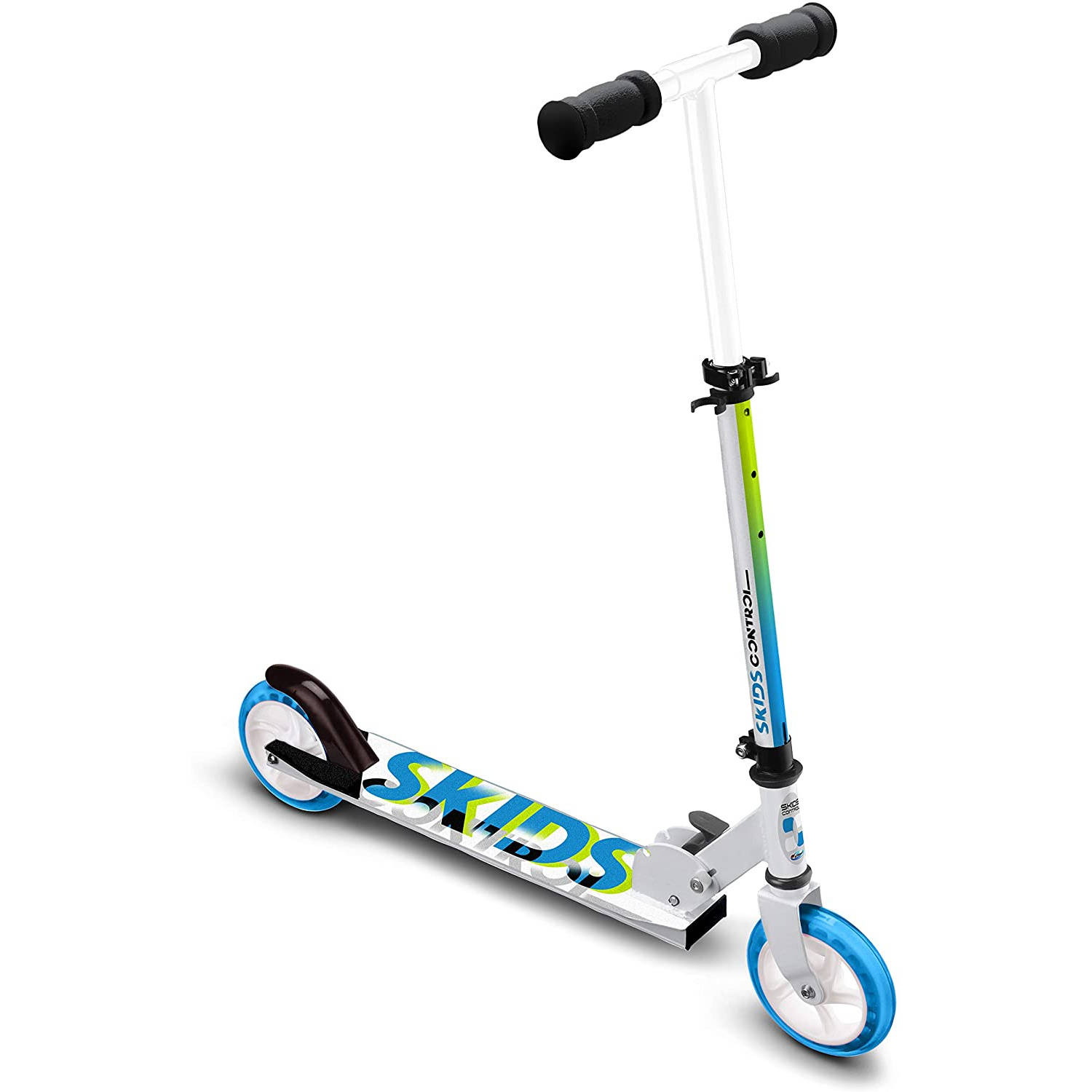 Skids Control Control Kinderstep Junior Wit/ - Blauw