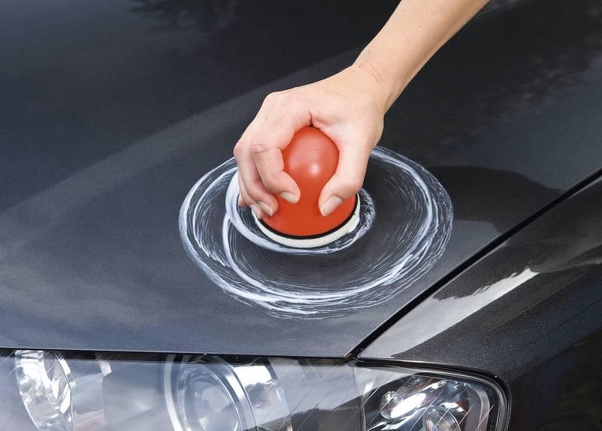 Sonax Polijstspons P-ball 7,8 X 14 Cm Foam - Rood