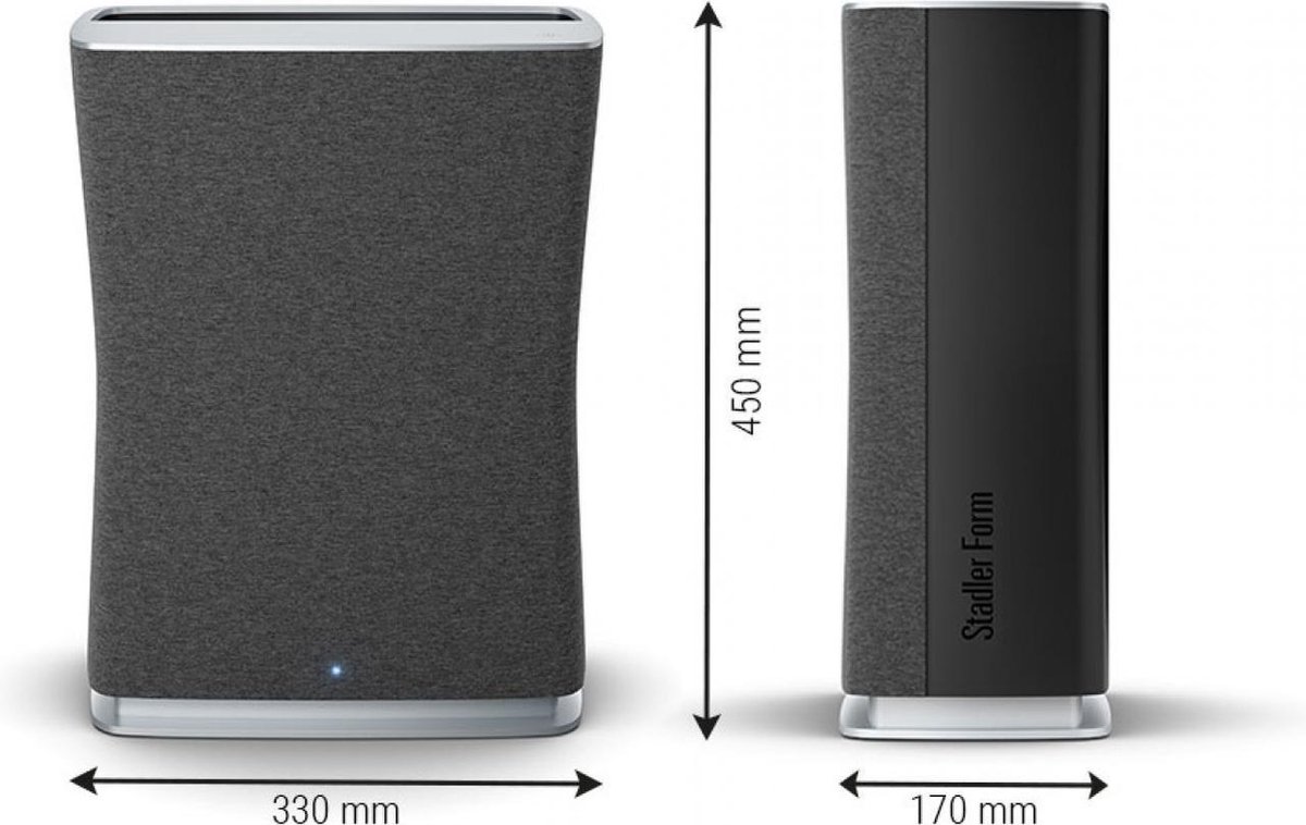 Stadler Form - Roger Little - Luchtreiniger - - Zwart