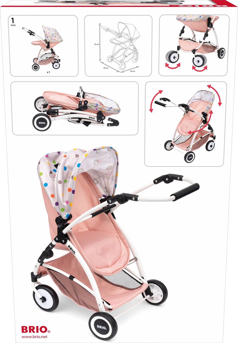 Brio Flex Poppenwagen - 24906000