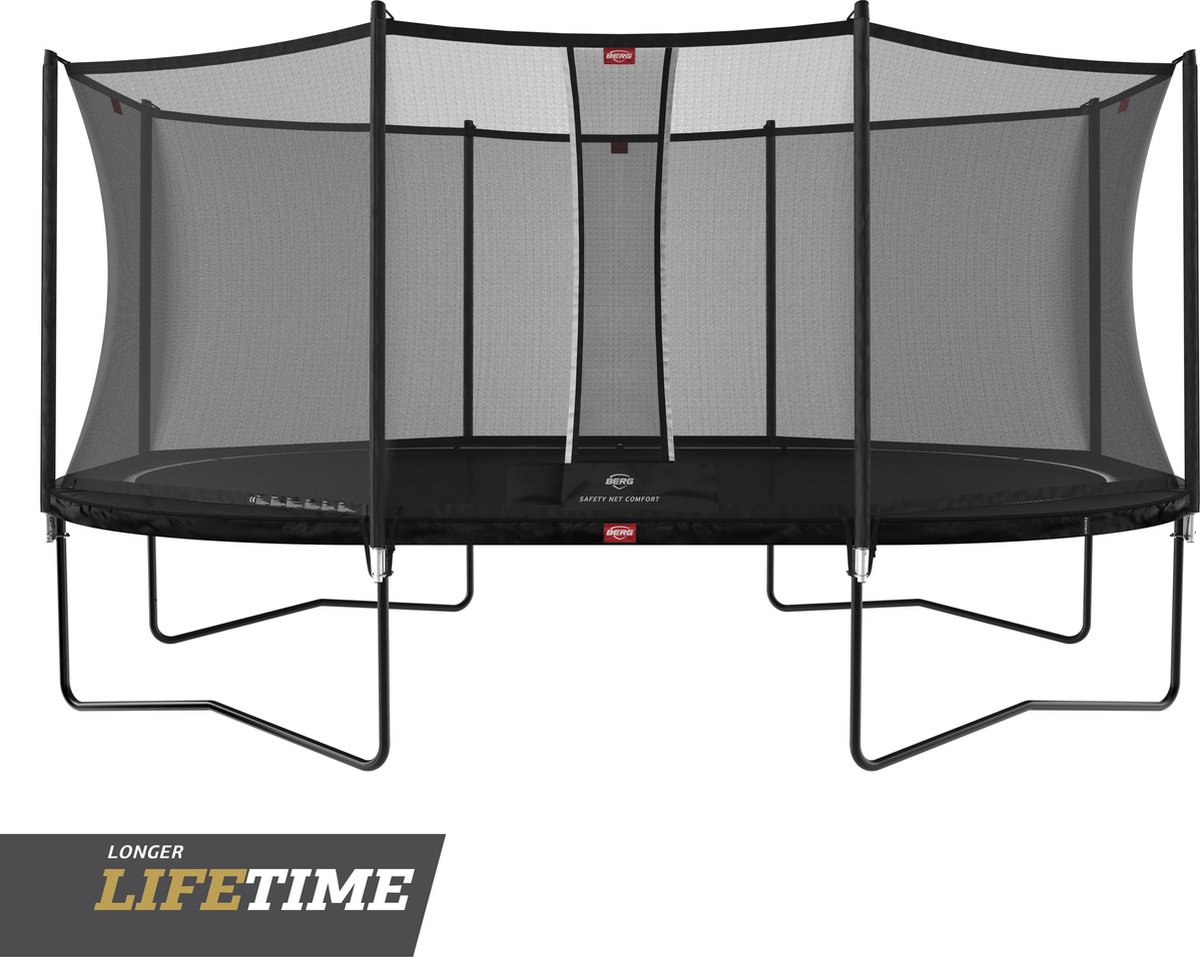 Trampoline - Grand Favorit Regular - 520 Cm - - Zwart