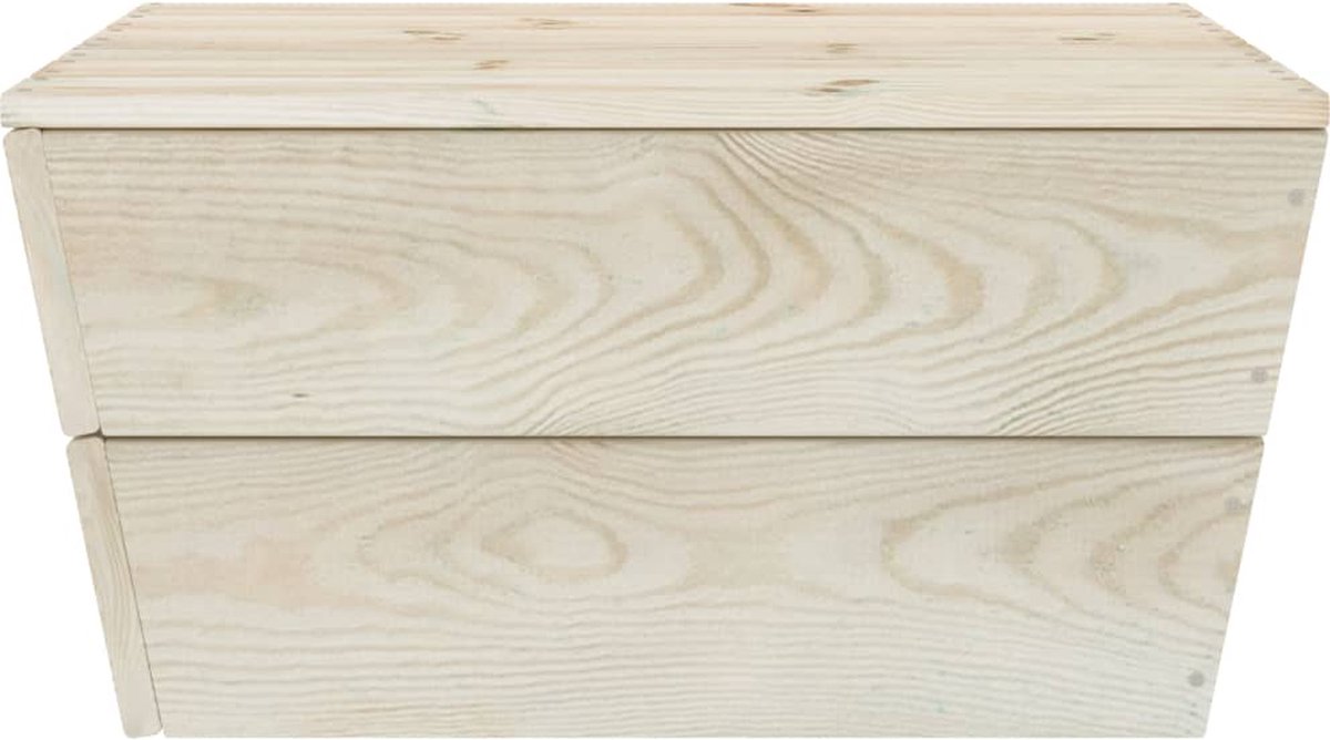 Vidaxl 6-delige Loungeset Met Kussens Pallet Vurenhout - Groen