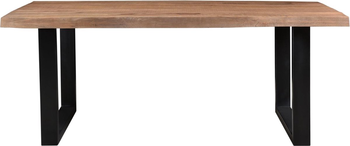 Brix - Eettafel - Sturdy Tree Top U 220 Cm - Zwart