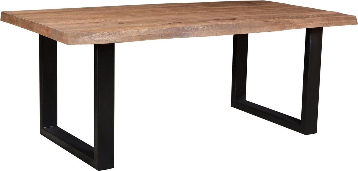 Brix - Eettafel - Sturdy Tree Top U 220 Cm - Zwart