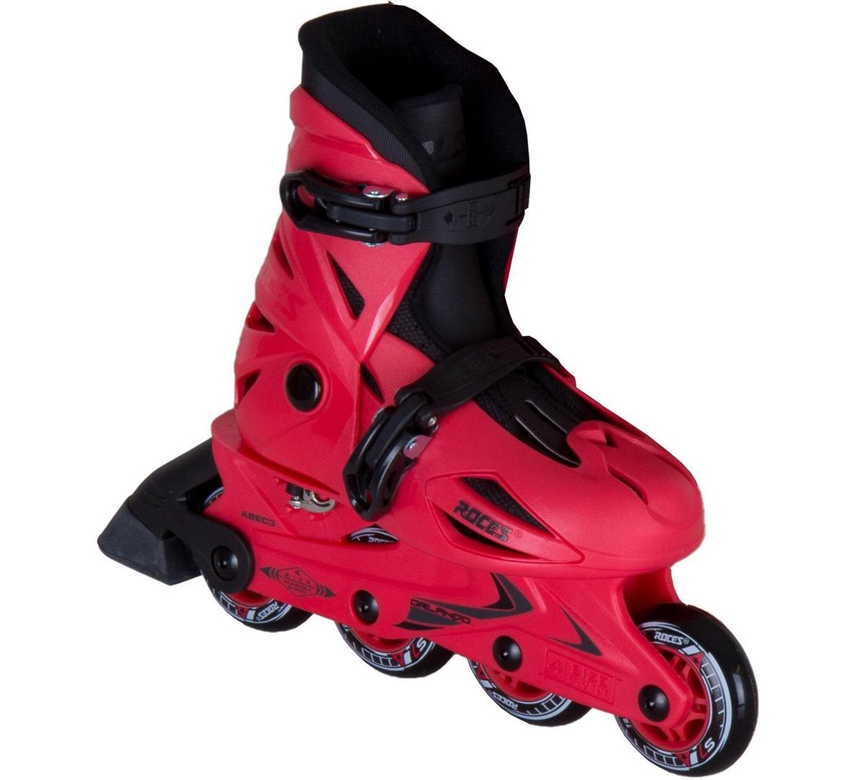 Roces Inlineskates Orlando Iii Junior Aluminium Maat 36-40 - Rood
