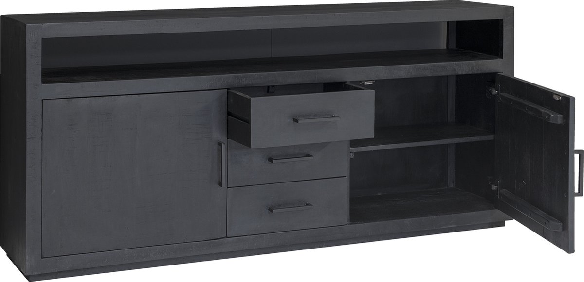 Livingfurn - Dressoir - Jaxx 180cm - Zwart