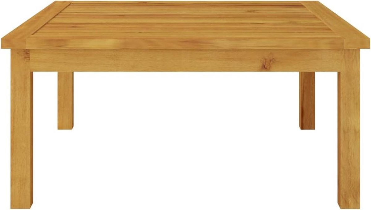 Vidaxl 3-delige Loungeset Met Kussens Massief Acaciahout - Bruin