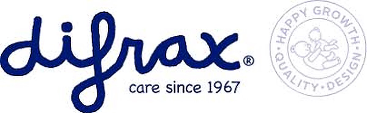 Difrax Knuffeldoekje Soft Junior Pluche Lichtroze/ - Bruin