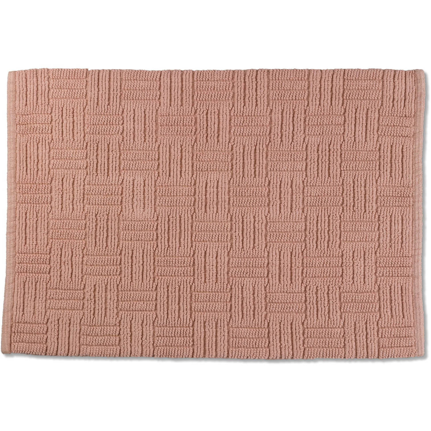 Kela Badmat Leana 100 X 60 Cm Katoen - Roze