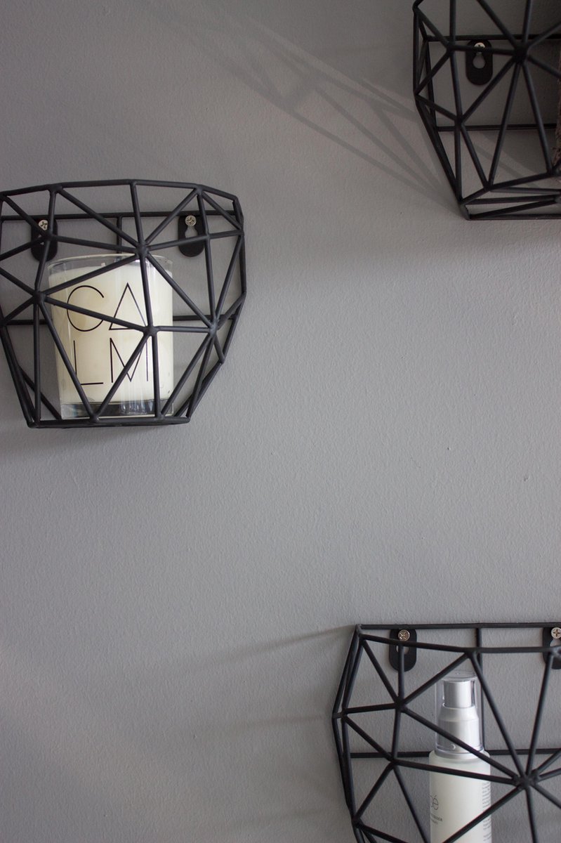 TAK Design Hangmand Thanwa 20,5 X 15 Cm Staal L - Zwart