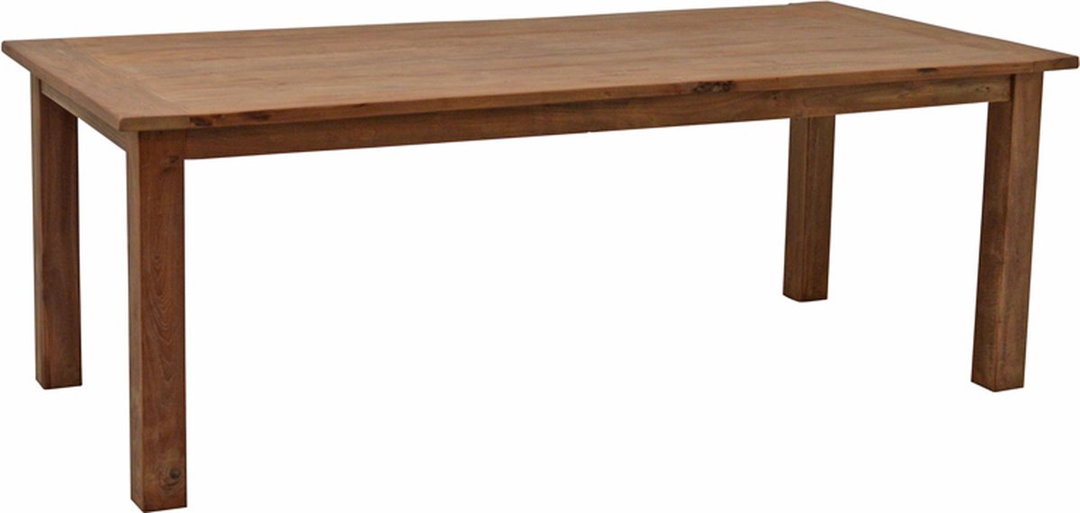 Livingfurn - Eettafel - Dk + Koplat 120x80 Cm - Bruin