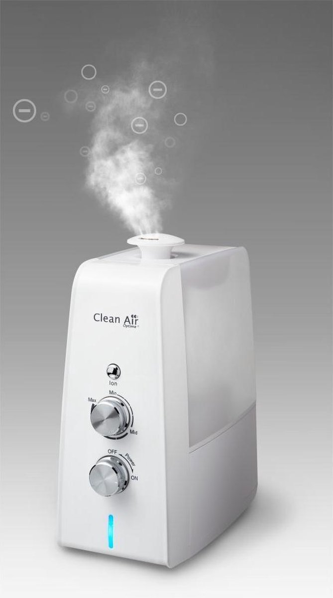Clean Air Optima Ca-602 Luchtbevochtiger Met Ionisator - - Wit