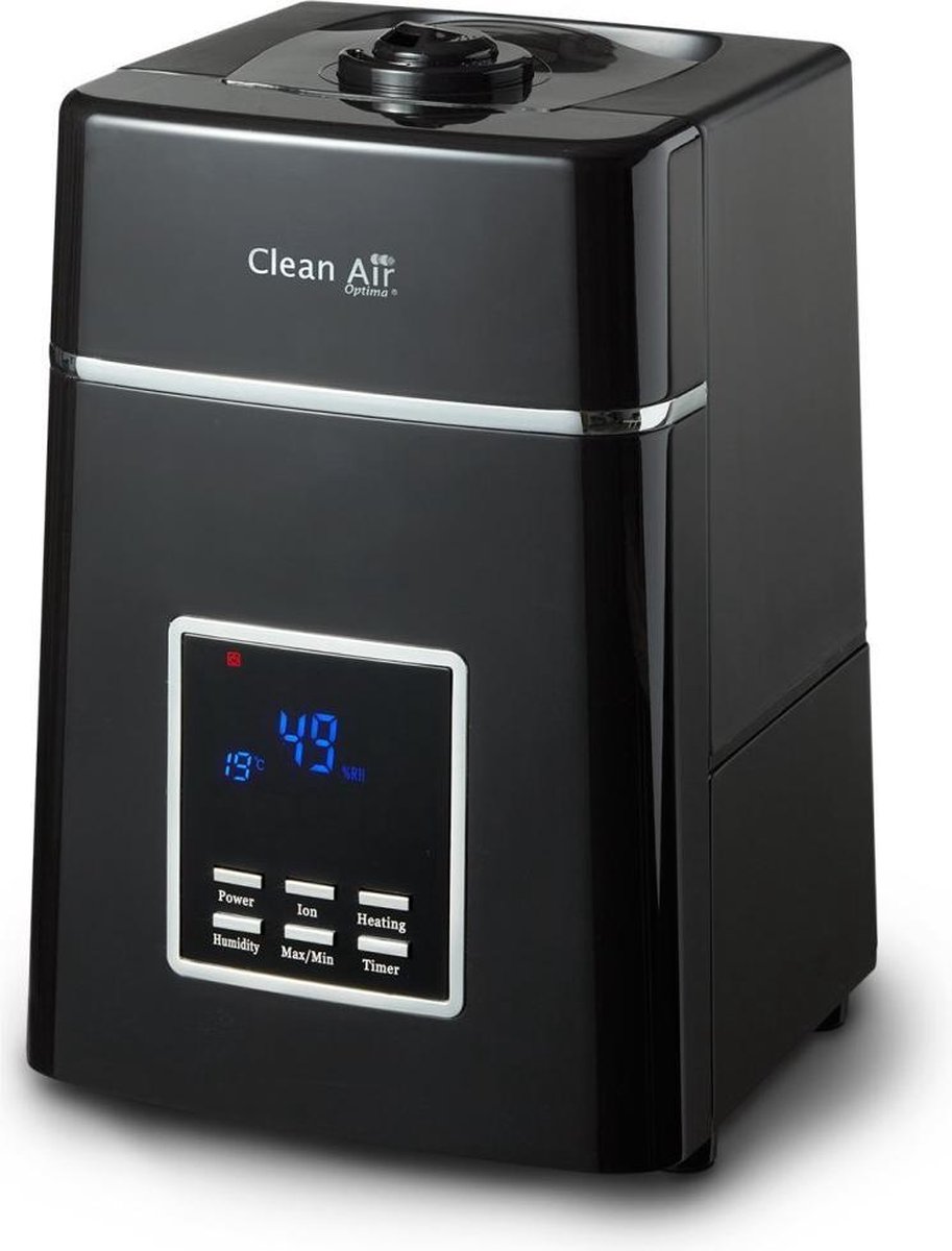 Clean Air Optima Ca-604b Luchtbevochtiger Met Ionisator - - Negro