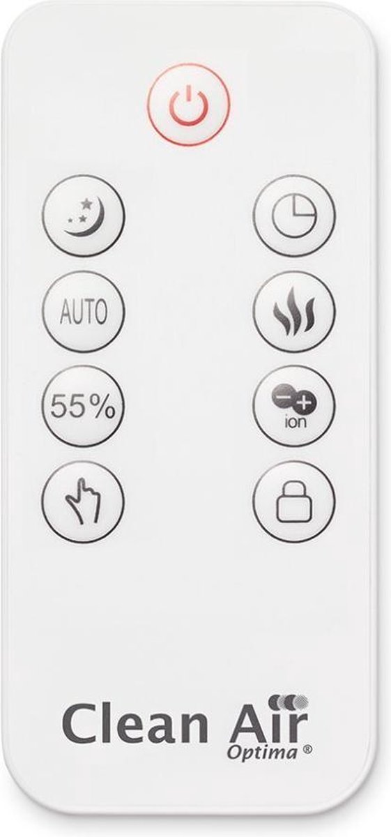 Clean Air Optima Ca-606 Luchtbevochtiger Met Ionisator -/zwart - Wit